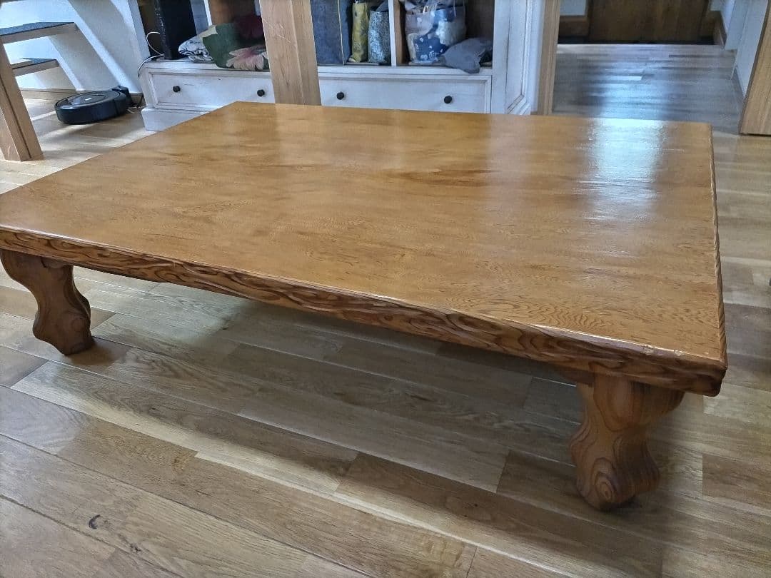 ★？？？★【屋久杉認定シール付】屋久杉　座卓　 テーブル 屋久杉テーブル・座卓