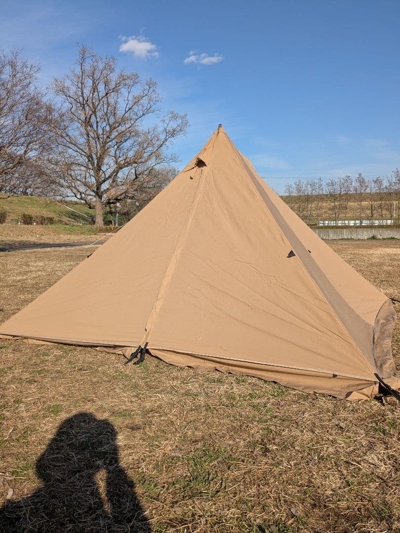 【美品】テンマクデザイン　パンダTC+　専用フットプリント付き　panda テンマクデザイン（tent-Mark DESIGNS） パンダTC+ ブライト キャンプ