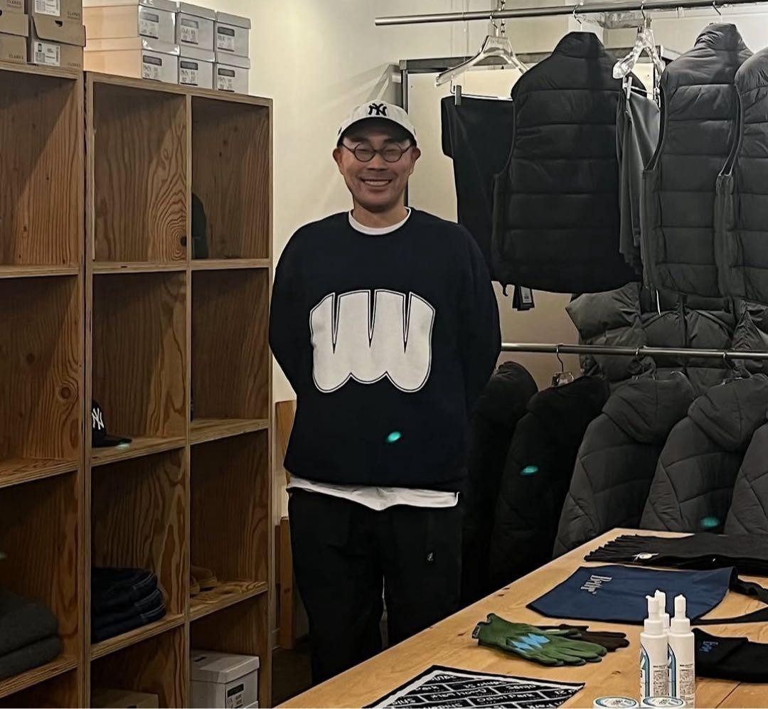 wake sapporo MINNANO スウェット ネイビー サイズXL - メルカリ