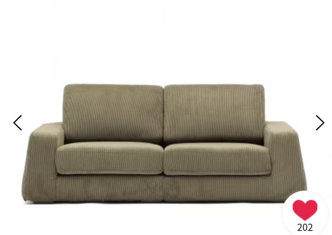 niko andニコアンド ローソファ/グリュックソファー グリーン 幅166