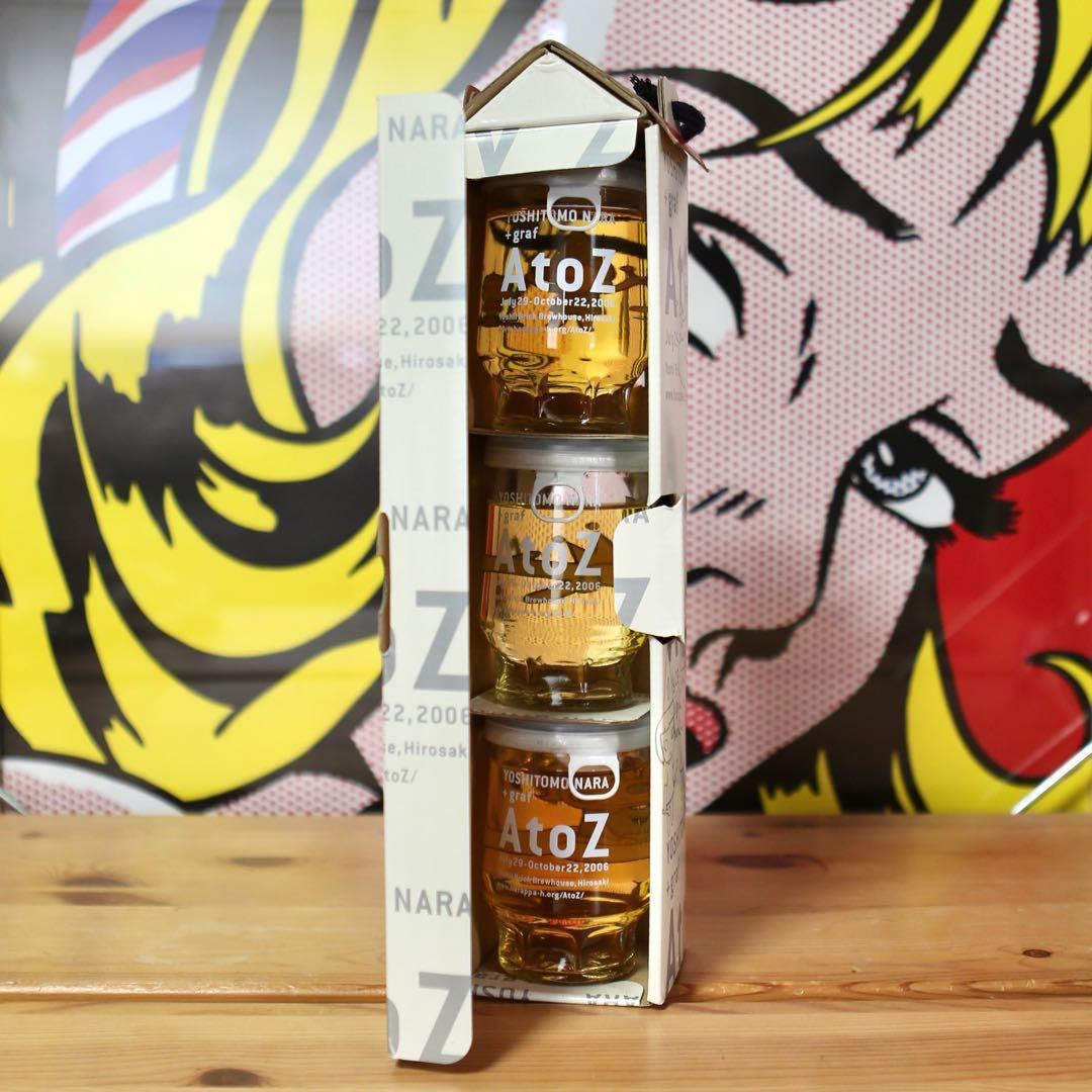 奈良美智 × 六花酒造 「A to Z」展覧会限定 カップ日本酒3点セット