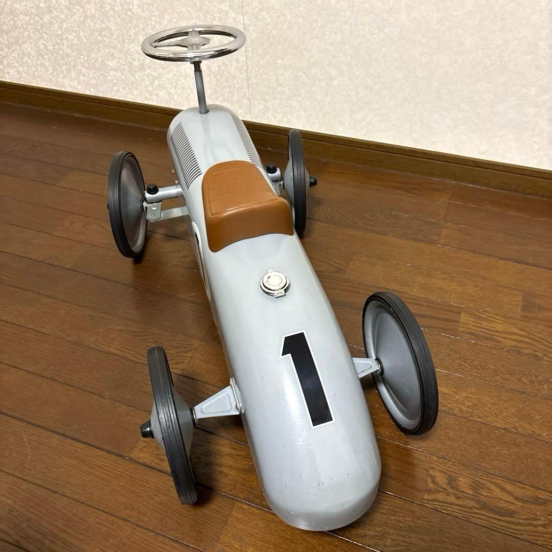 良品】希少 アルタバーグ クラシック レーシングカー キックカー VILAC