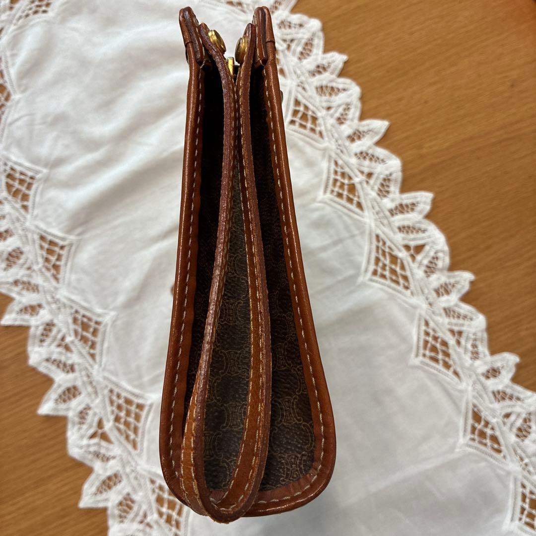 美品】CELINE オールドセリーヌ クラッチバッグ マカダム柄 トリオンフ