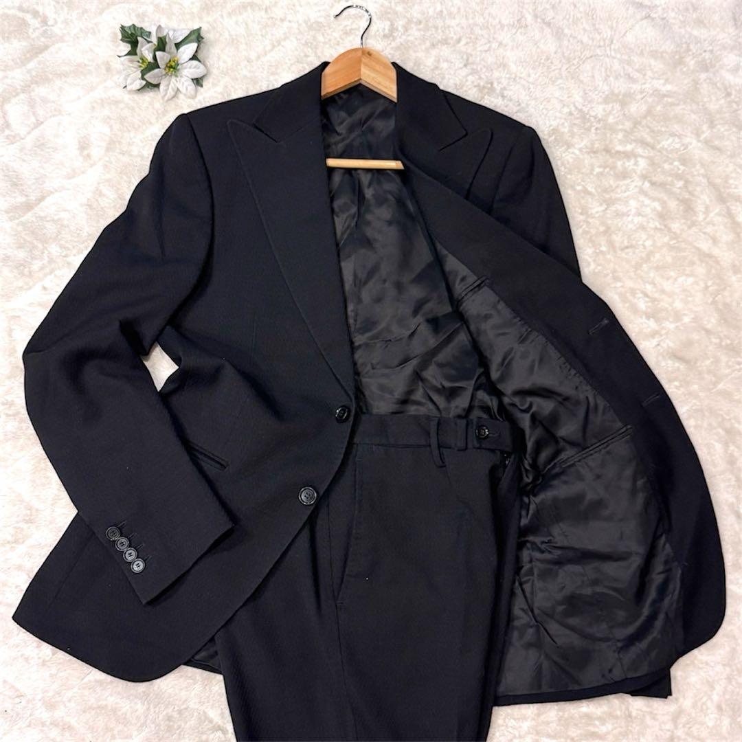 DOLCE&GABBANA ドルチェアンドガッバーナ スーツ ブラック 48 - メルカリ