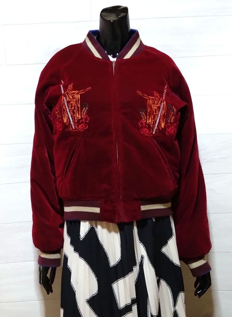 URBAN HILLS アーバンヒルズ リバーシブルスカジャンMサイズ 状態良品