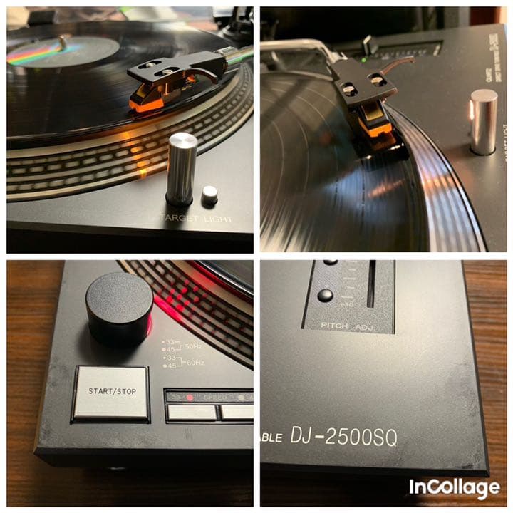 KIKUTANI ターンテーブル DJ-2500SQ