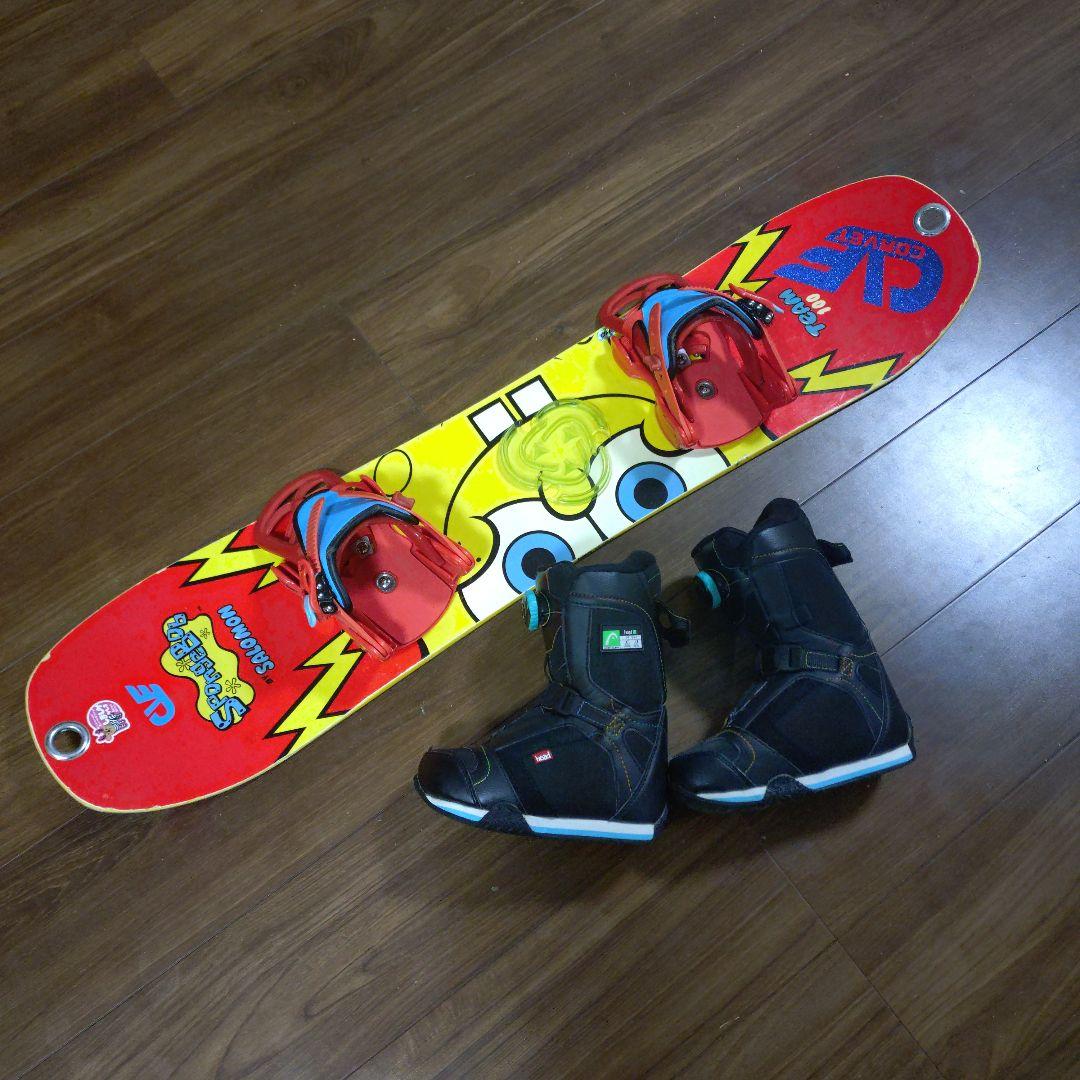 サロモンsalomon スノーボード　キッズ　100　スノーボード SALOMON（サロモン） 【キッズ スノーボード2点セット】SALOMON HUCK