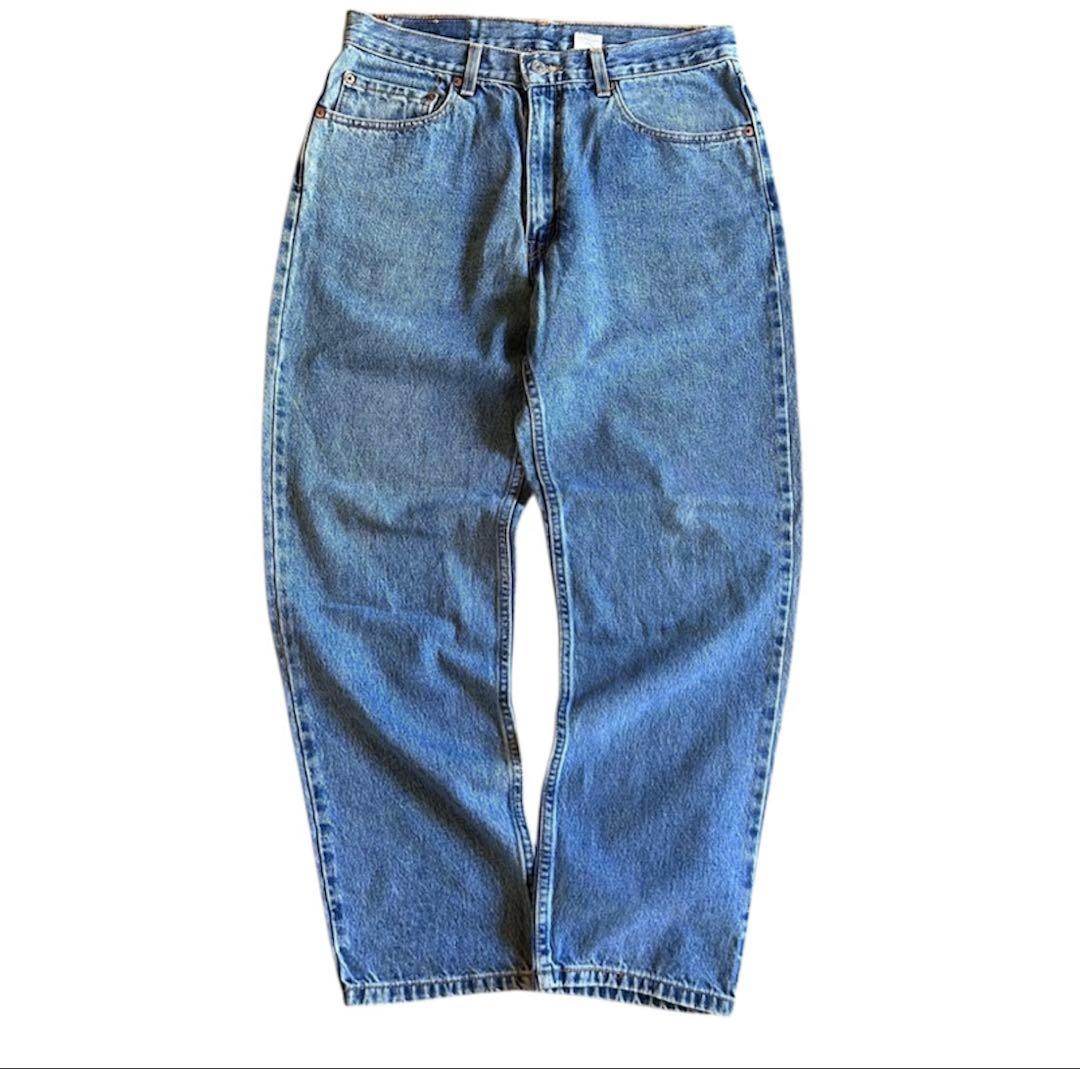 リーバイス 550 W34 L30 ワイド バギー ジーンズ 00s 鬼ヒゲ - メルカリ