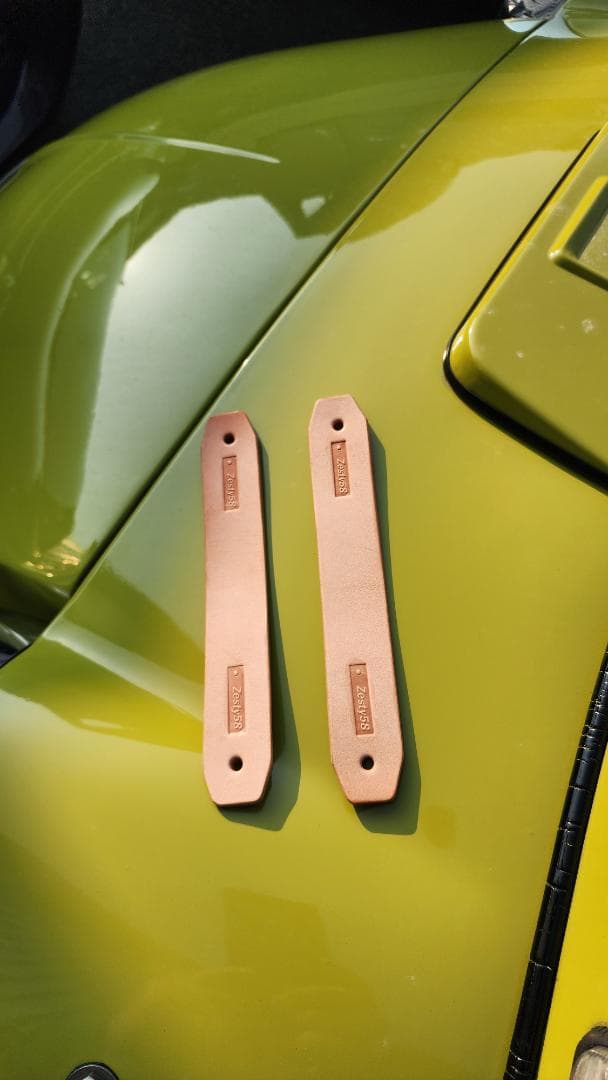 s*u様 ミゼットmp　ドアベルト本革 アクアスキュータム｜穴無しベルト｜ディアスキン・鹿革【MORIYA公式通販】