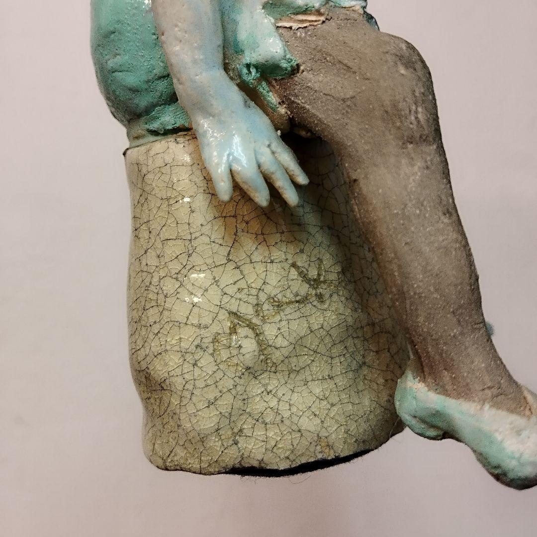 結城美栄子】陶人形 作家もの - メルカリ