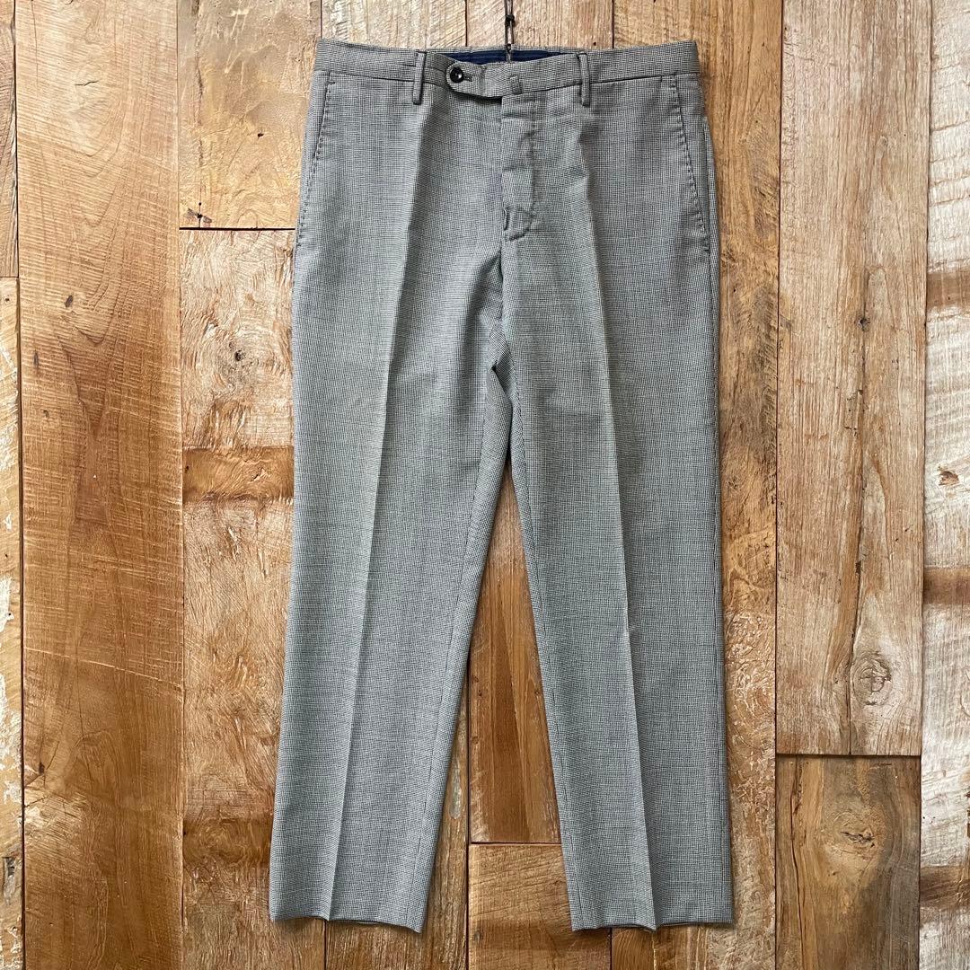 極美品】INCOTEX SUPER100'S ウール スラックス パンツ 46 - メルカリ