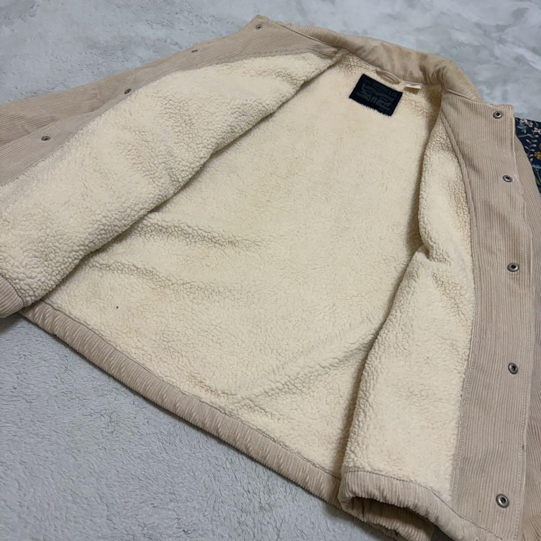 リーバイス 裏ボアコーチジャケット ベージュ M メンズ - メルカリ