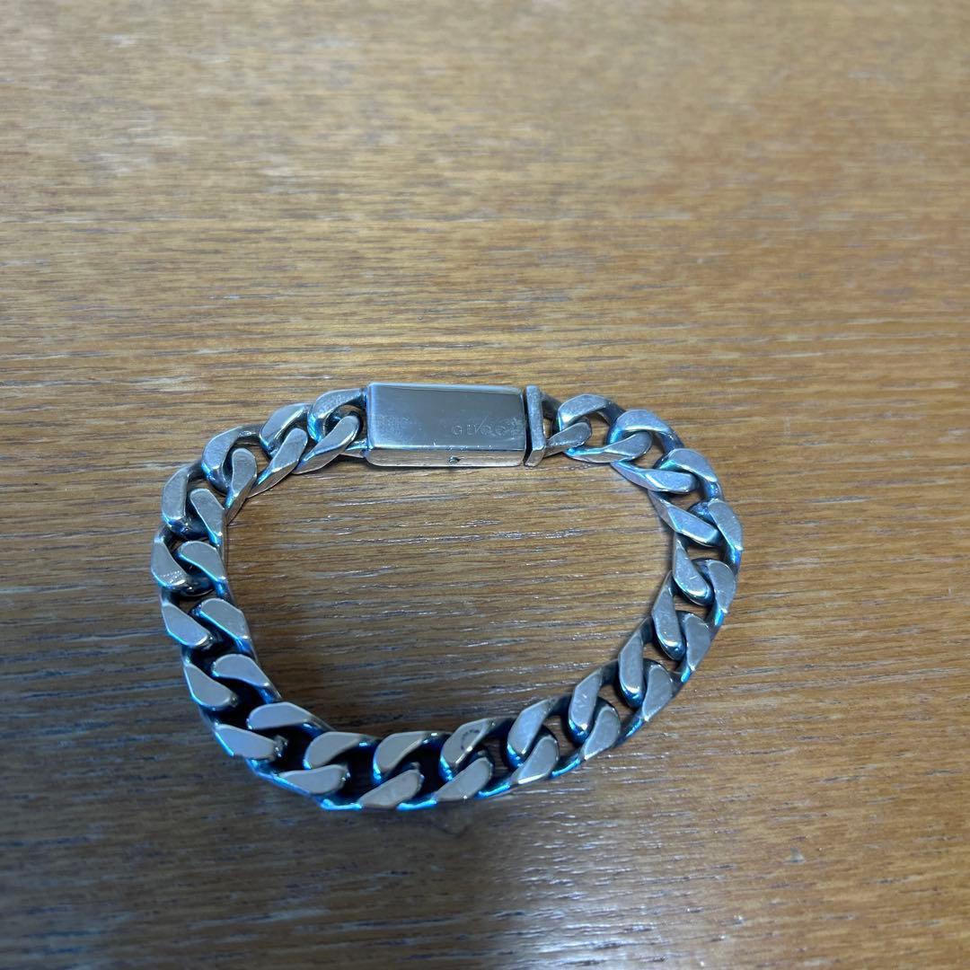 グッチ GUCCIシルバー925喜平ブレスレット - メルカリ