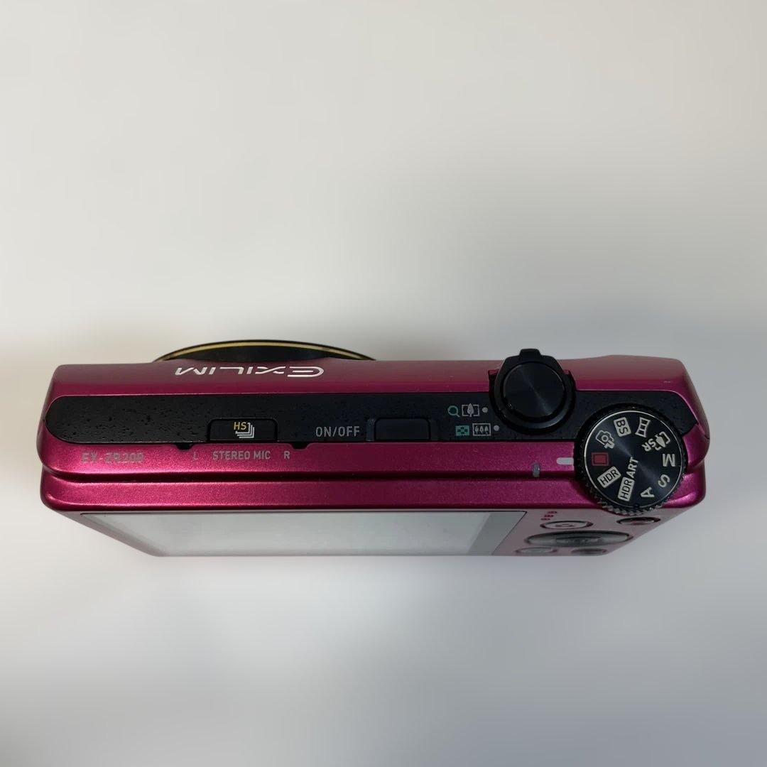 動作確認済】CASIO EXILIM EX-ZR200 デジカメ - メルカリ