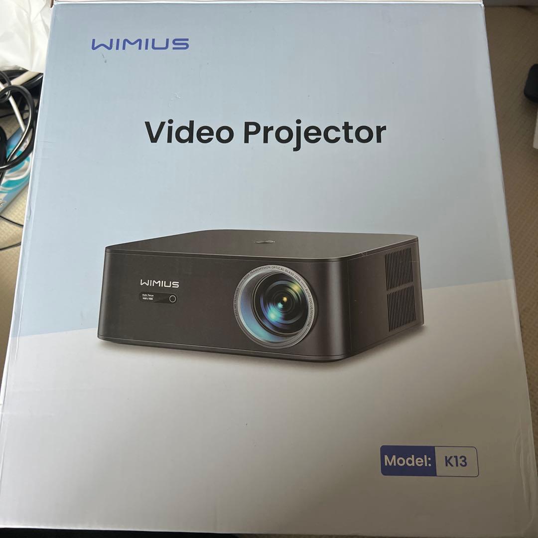 WiMiUS K13 プロジェクター 本体 - メルカリ