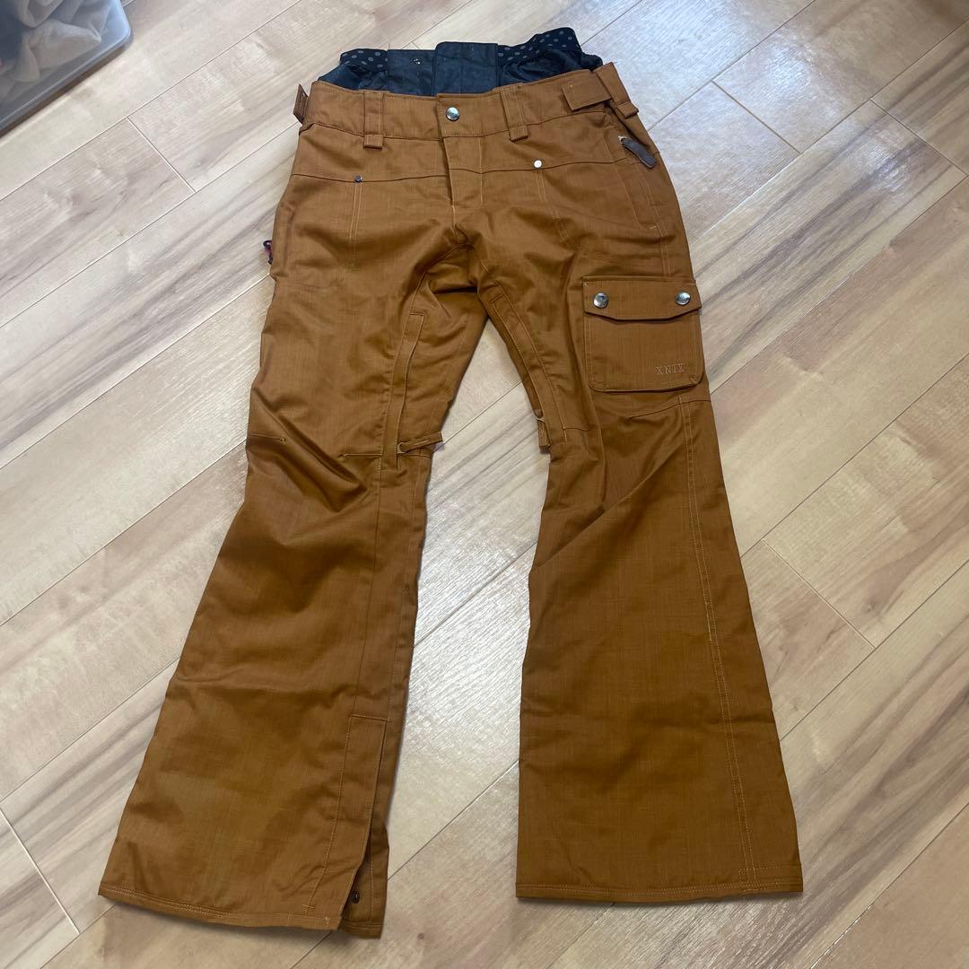 X-nix スノーボードウェア スキーウェア パンツ ブラウン - メルカリ