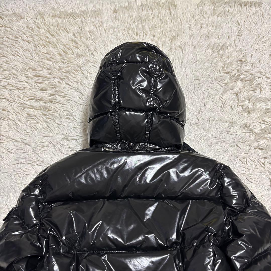 モンクレール ダウンジャケット BADIAシャイニー デカワッペン