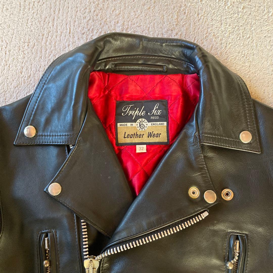 666 ダブルライダース ロンジャン パキジャン本革 サイズ32 - メルカリ