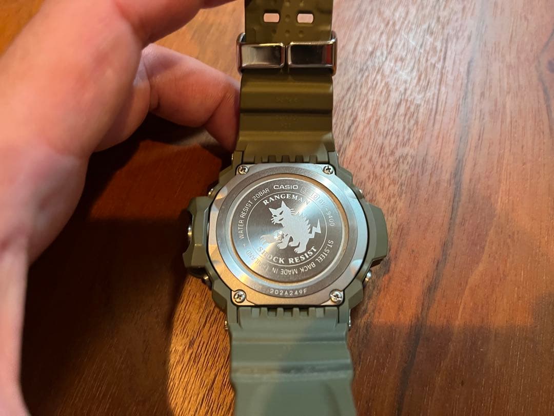 本日値下げ極美品CASIO G-SHOCK GW-9400 レンジマン カーキ - メルカリ