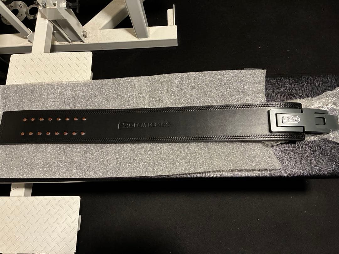 SBD】パワーリフティングベルト 13mm Sサイズ(現行新ロゴモデル)