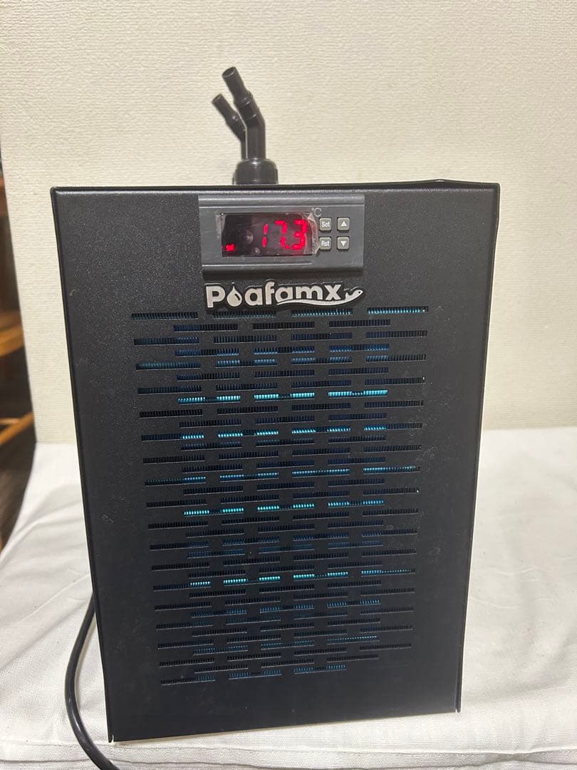 【841】Poafamx 水槽クーラー 15-24℃調整可能 Amazon | Poafamx 水槽クーラー 15-28℃調整可能 160Lコンプレッサー式