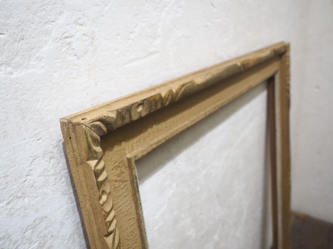 1249 レトロな額縁 F20 アートフレーム 油彩 水彩 画材 ビンテージ