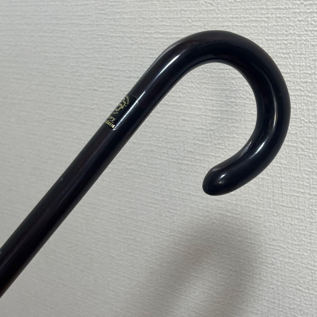 Cherry Mountain 大曲ステッキ 一本杖 木製 高級紳士 メンズ 杖 - メルカリ