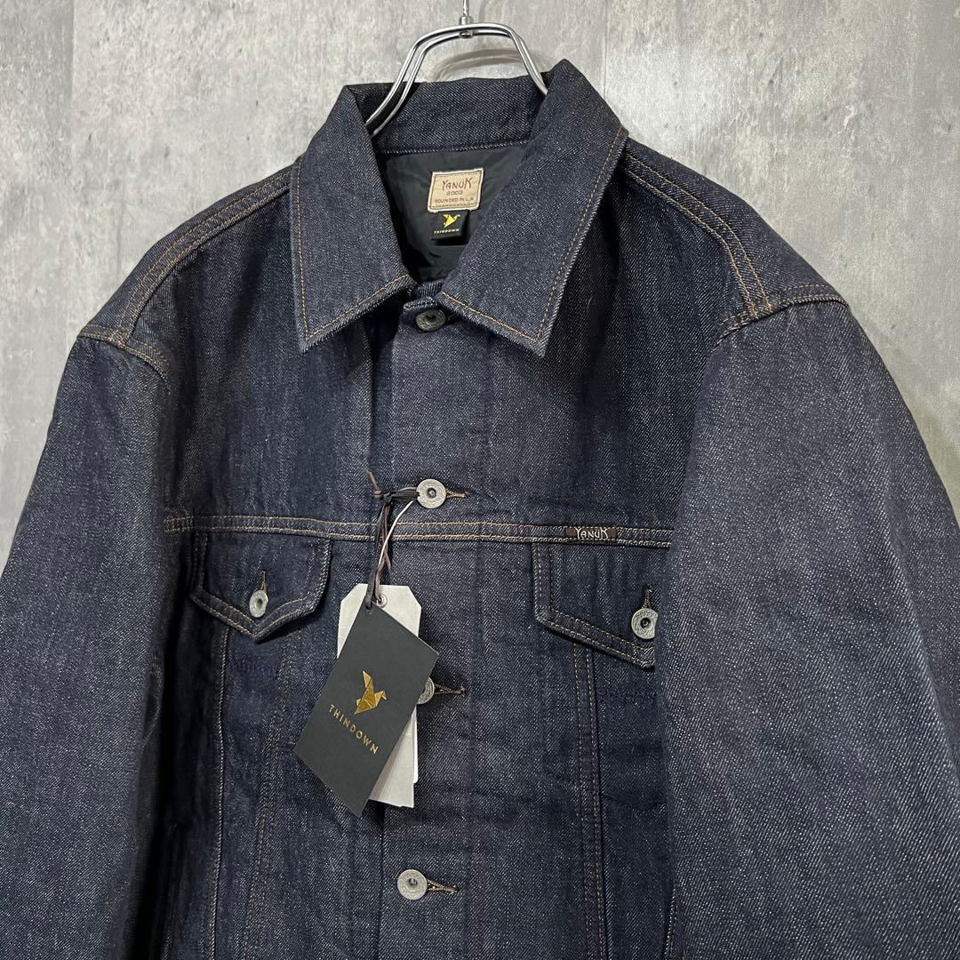 新品定価7.5万】YANUK ヤヌーク ダウンデニムジャケット インディゴ M