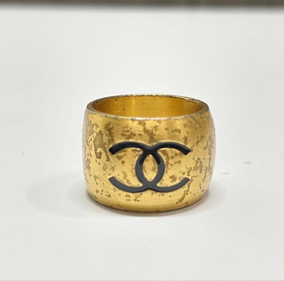 み*様 CHANEL ダブルCロゴ ハートリング 02P シャネル(CHANEL)シャネル ココマーク ハート リング・指輪 ジュエリー