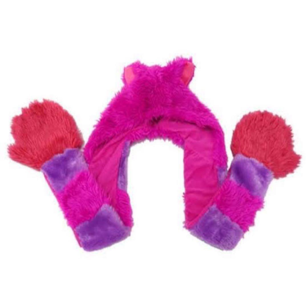 ディズニーチェシャ猫 マフラーファンキャップ - メルカリ