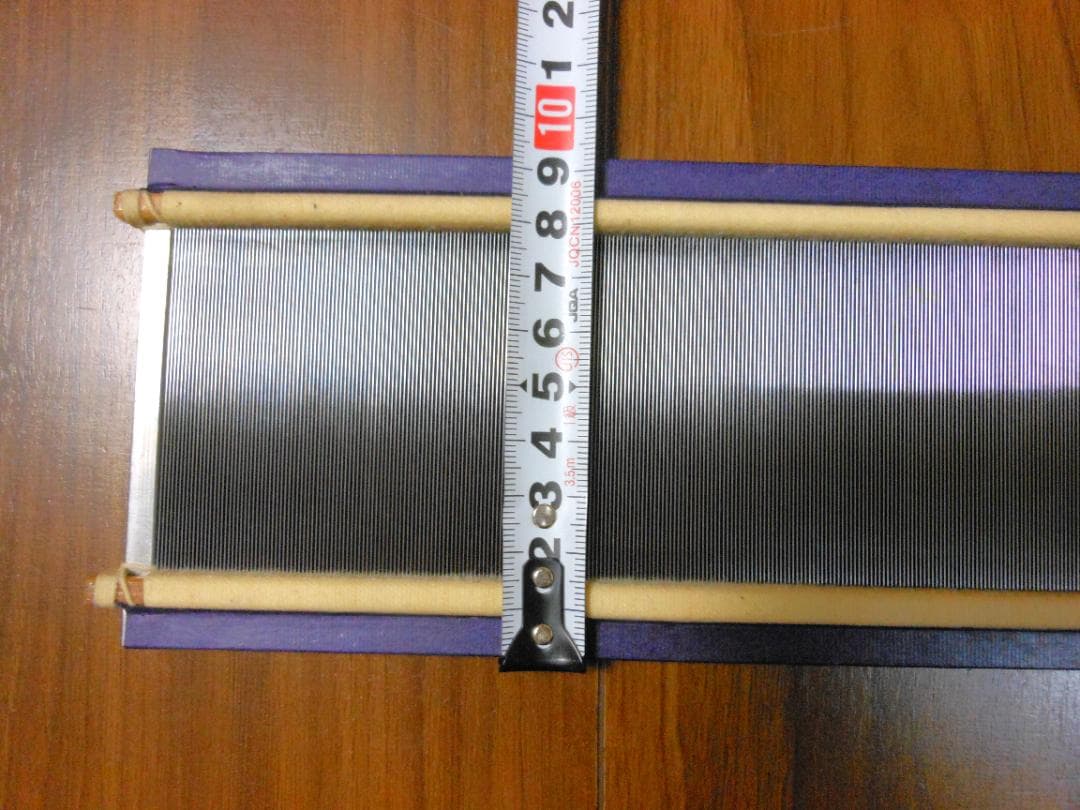 izumin61品 筬 通巾1尺8寸(鯨1寸間 50羽）新品　送料無料 izumin61品 筬 通巾1尺8寸(鯨1寸間 25羽）新品