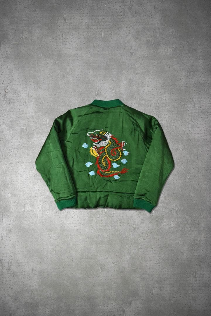 nowos スーベニア ジャケット スカジャン 47-11-154 ジャパネスク スカジャン 3RSJ-029 舞妓 日本地図柄 メンズ スーベニア