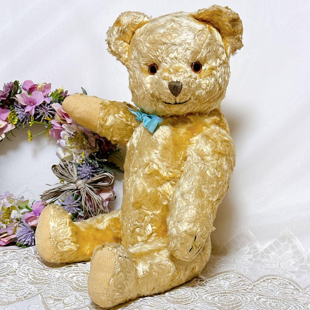 ❤️奇跡の極美品✨❤️英国にっこりアンティークベア　テディベア　ビンテージ　イギリス イギリスアンティークベア スーティー | アンティークテディベア専門店