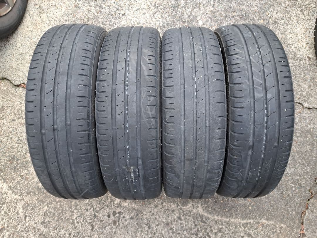 15×4.5J+45 4H100スズキ純正！+165/55R15×4送料￥900