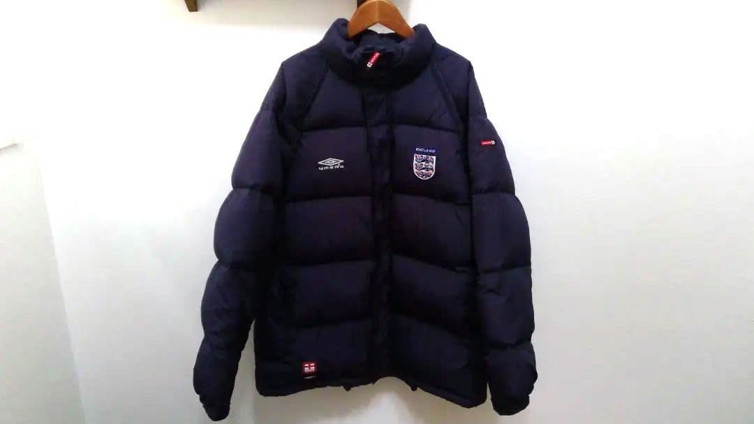 専用アンブロ　umbro イングランド代表 ダウンジャケット００’s　レア　希少 アンブロ umbro イングランド代表 ダウンジャケット00's レア 希少