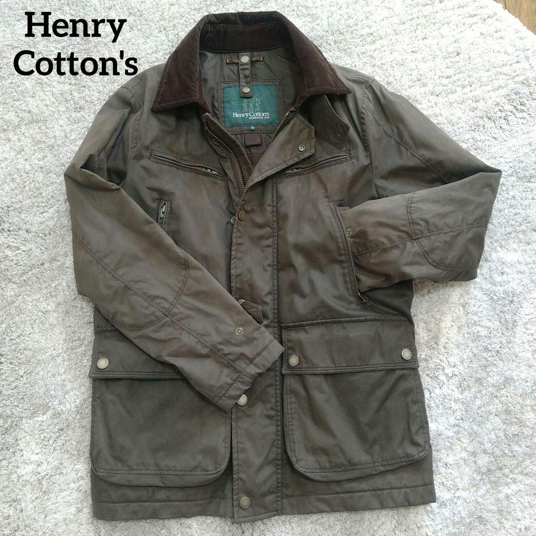 Henry Cotton's　オイルドジャケット46size 楽天市場】メランジドライ4WAYツイルジャケット【Henry Cotton's