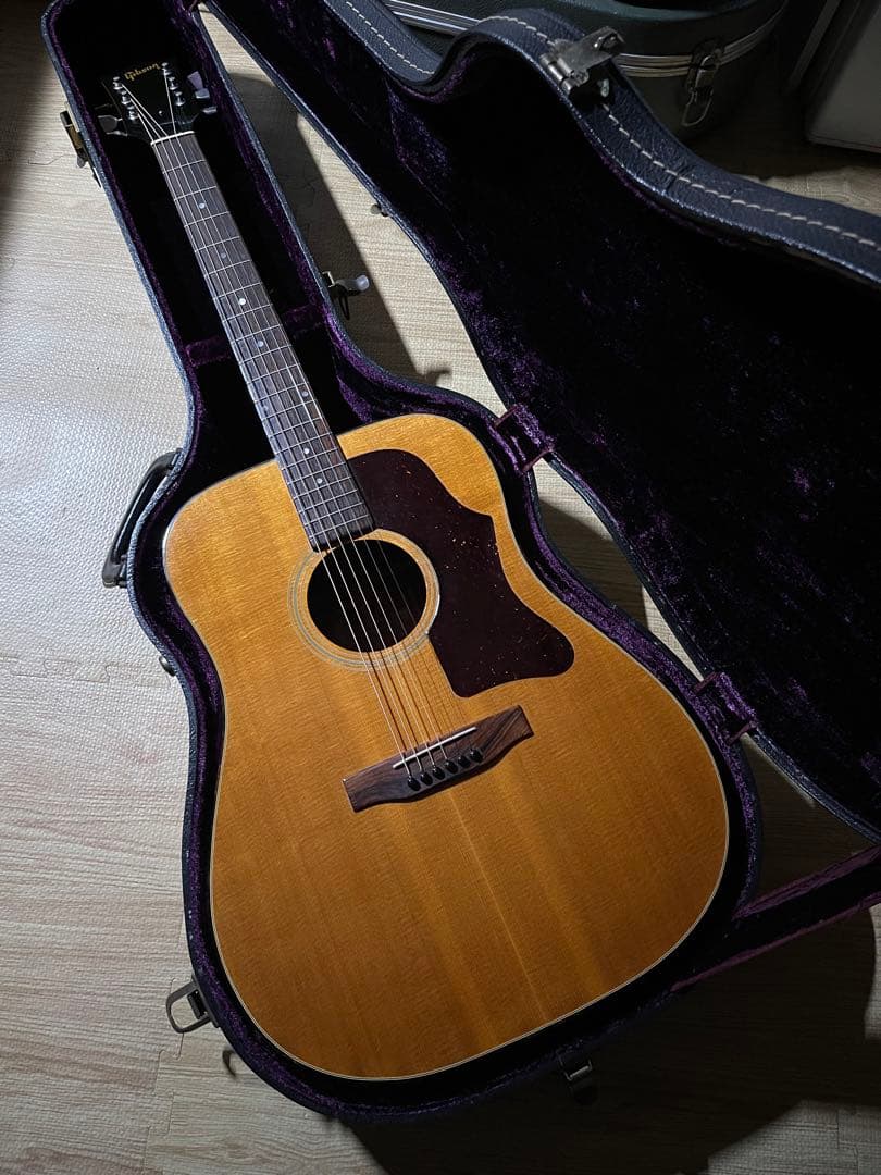 Gibson J-50 deluxe 1970〜1972年製 Vintage Gibson J-50 ADJ Natural 1970-72 | Cream City Music