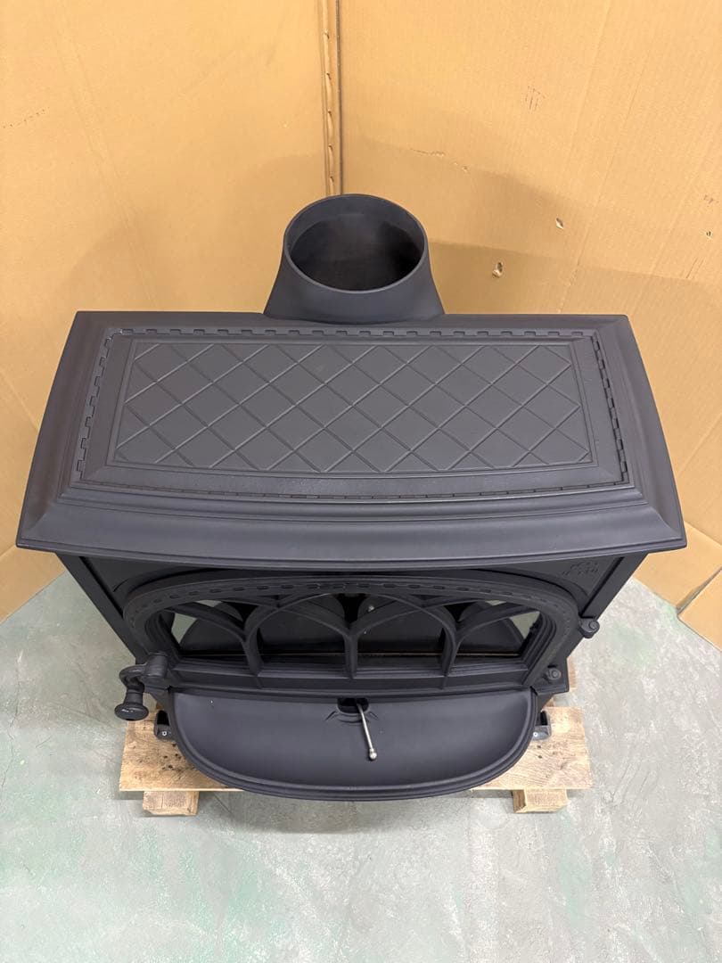 薪ストーブ ヨツール F400 黒 中古品 メンテナンス品 - メルカリ