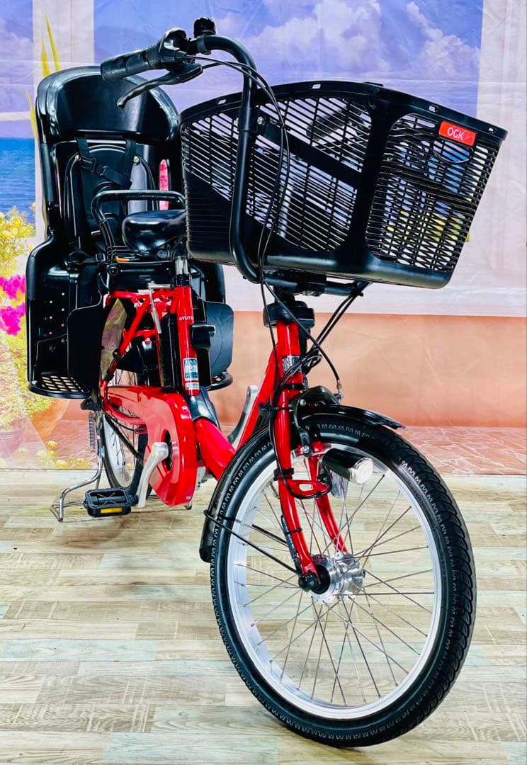 人気モデル！ギュット⭐️12AHパナソニック子供乗せ電動アシスト自転車