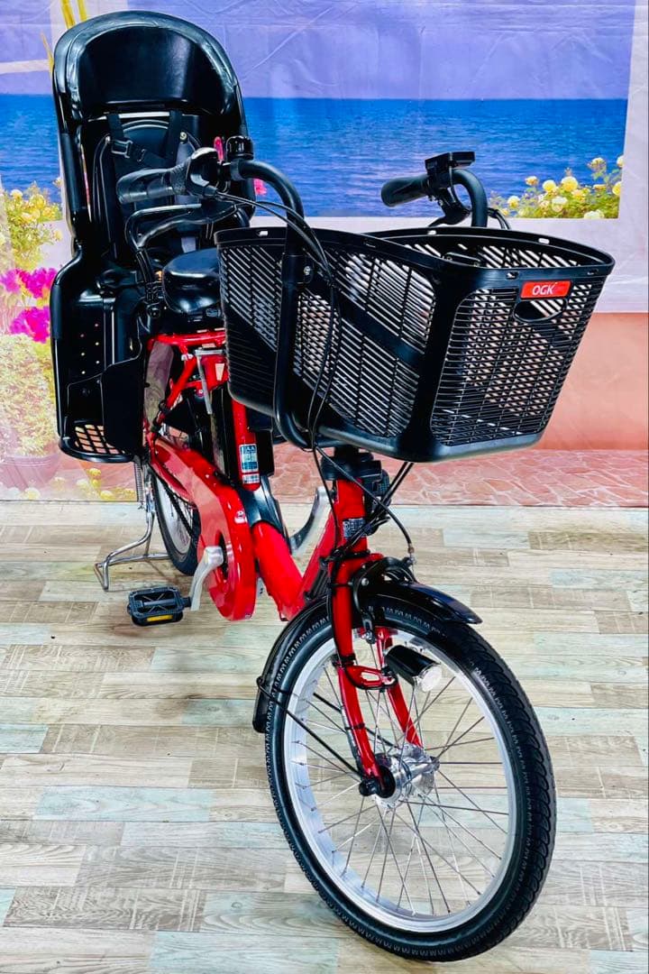 人気モデル！ギュット⭐️12AHパナソニック子供乗せ電動アシスト自転車