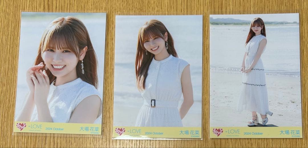 ペ*ノ様 =LOVE イコラブ　大場花菜　生写真 海とレモンティー　② MV衣装 大場花菜 生写真 コンプ =LOVE イコラブ 海とレモンティー② MV衣装