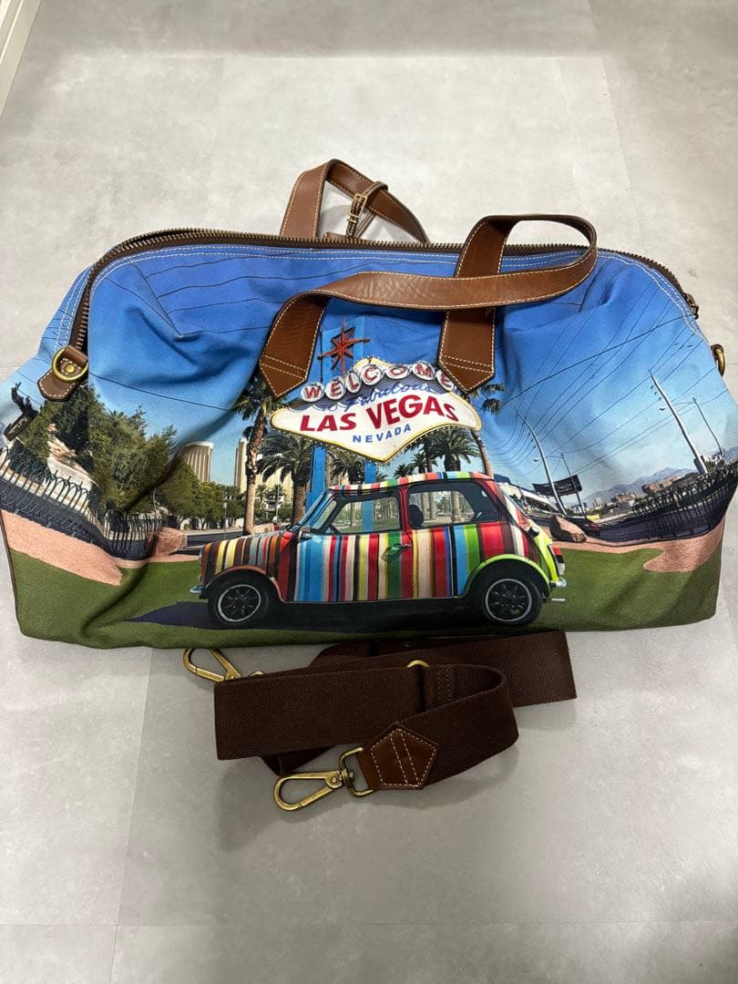 ポールスミス　ラスベガスデザイン ボストンバッグ 楽天市場】ポールスミス 2WAY ボストンバッグ ミニクーパー 車