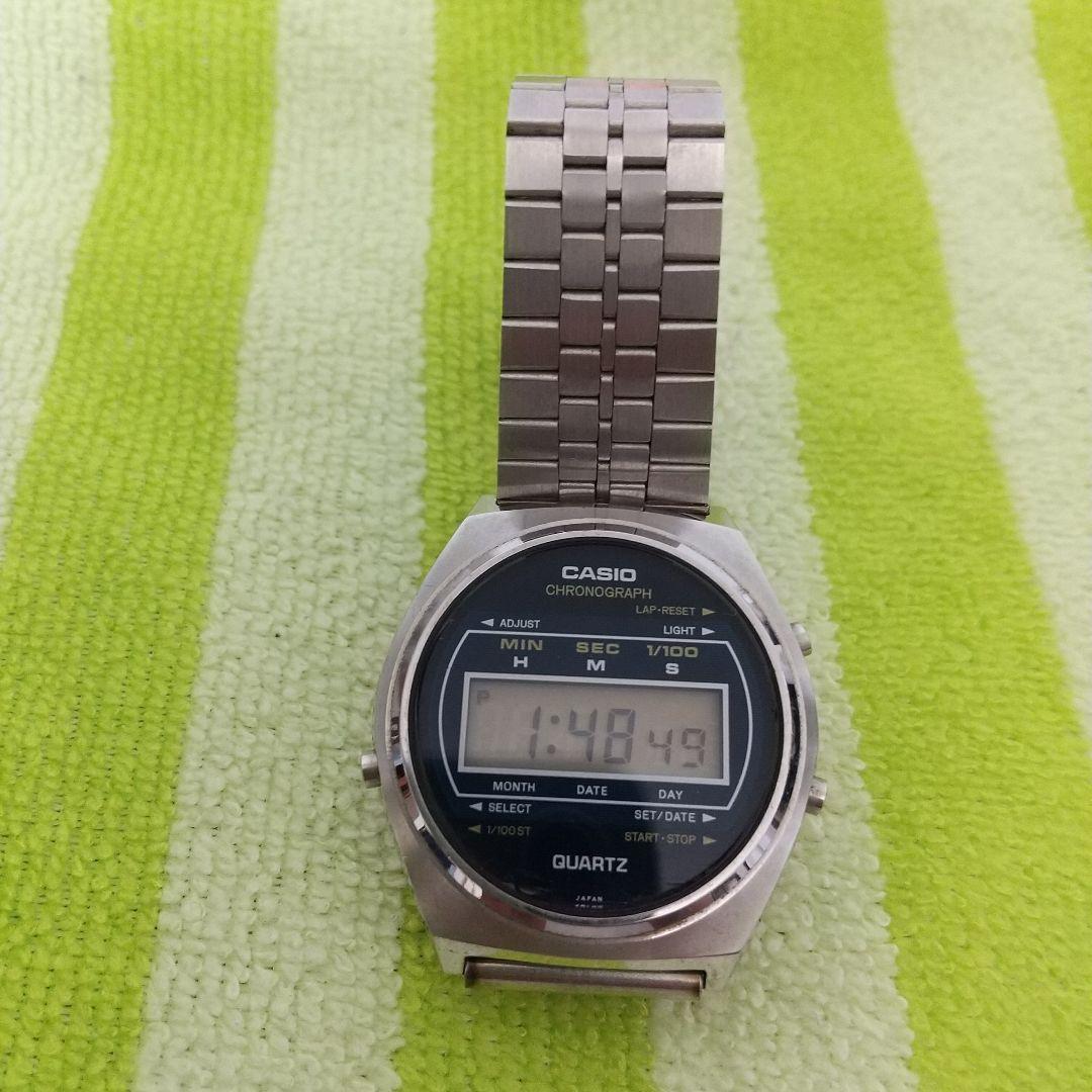 CASIO 60QR-22 稼働品 70年代デジタル腕時計 - メルカリ