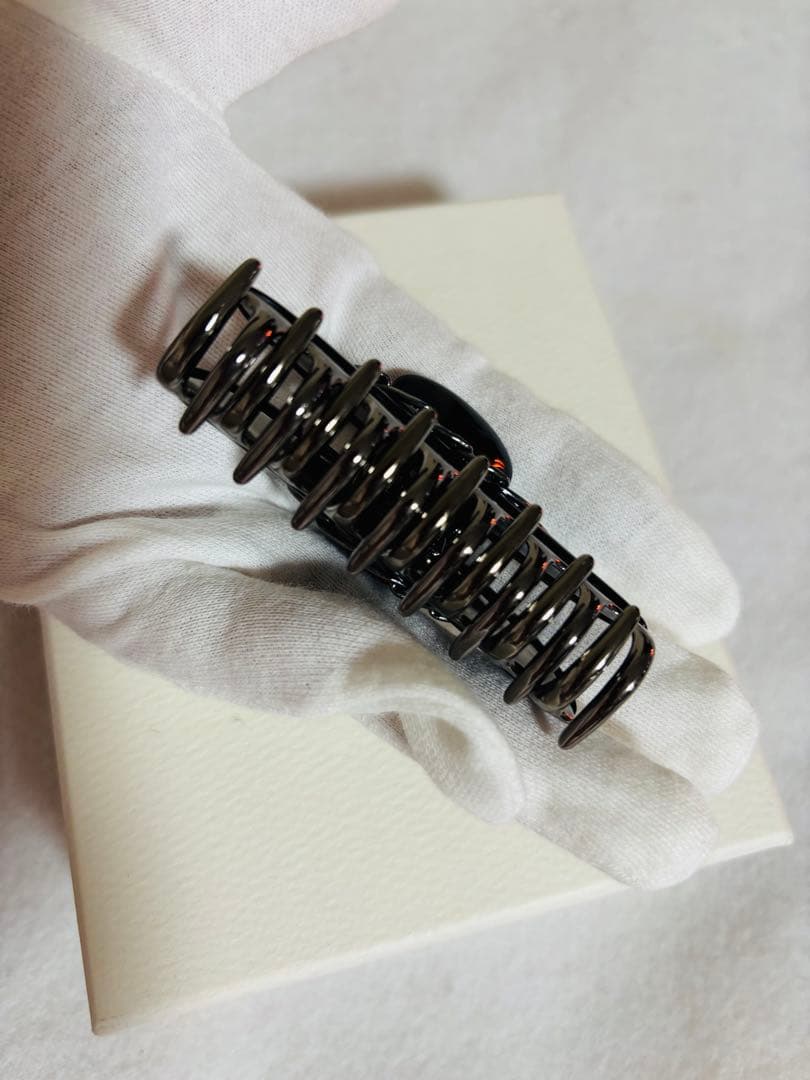 レア/極美品】アッカaccaクリップ ピン チェーン 黒 コラーナ