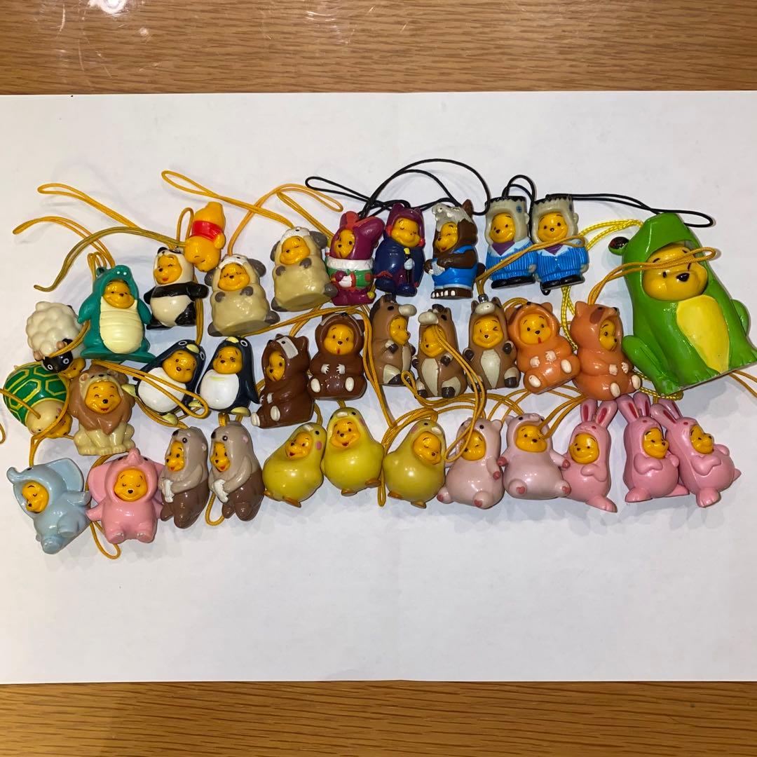 くまのプーさん 着ぐるみストラップ 35体セット - メルカリ