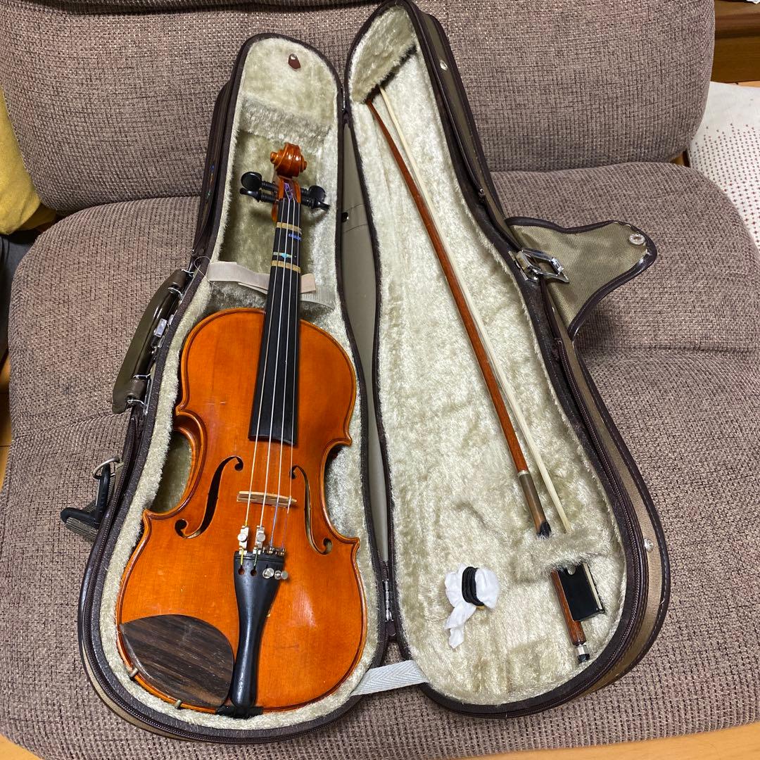 SUZUKI バイオリン 550 1/2サイズ 1977年製 スズキ（SUZUKI） Suzuki No.280 1/2 1977年 Violin 分数バイオリン