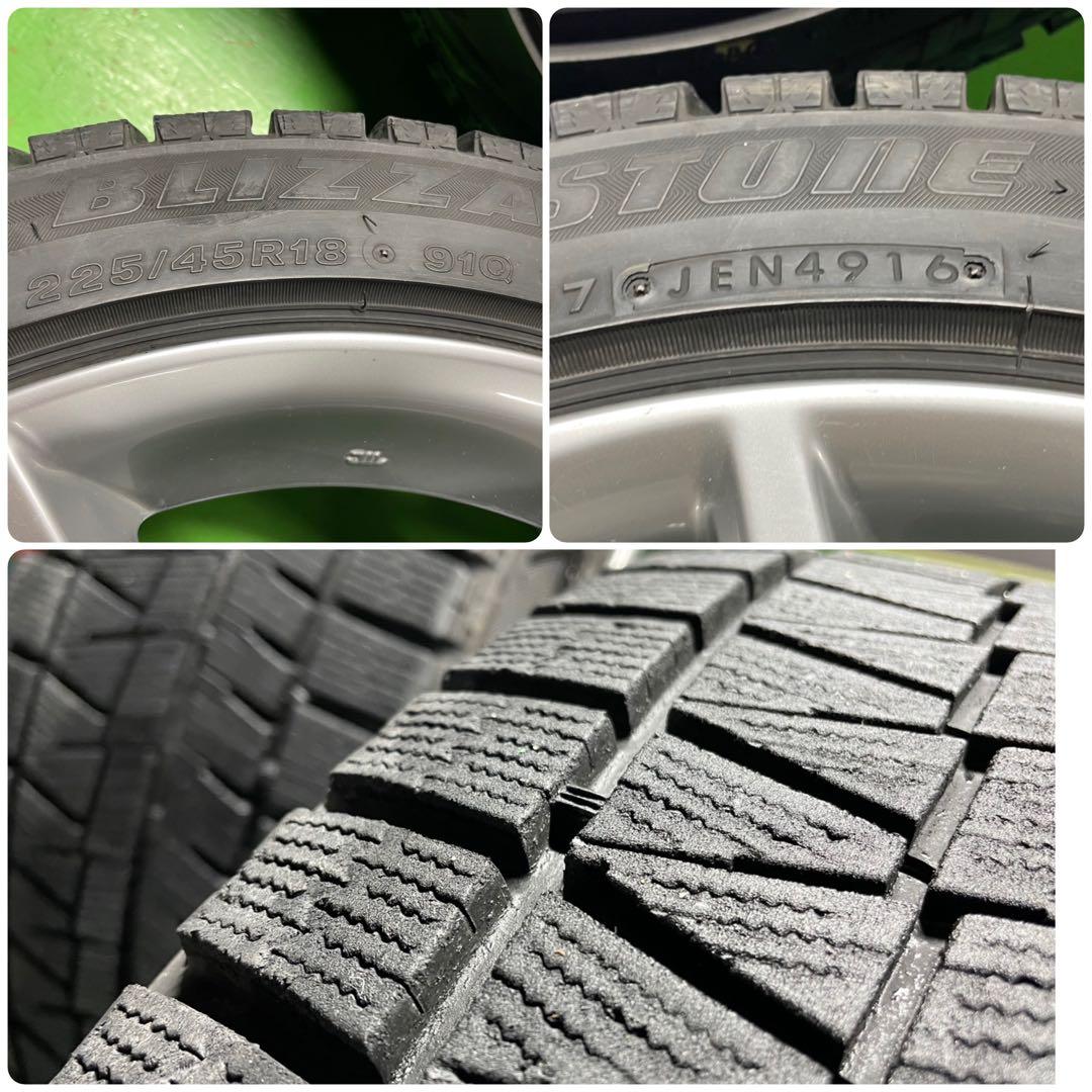 H*R様 洗浄済み⭐︎クラウンアスリート純正18インチアルミ 18×8.0J+4