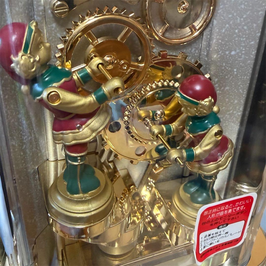 SEIKO】パペット RY410S からくり時計 置時計 レトロ - メルカリ
