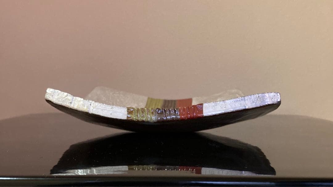 魯山人 美食道楽 和食器揃シリーズ 祥山窯 色絵銀彩糸巻文四方皿 5枚揃