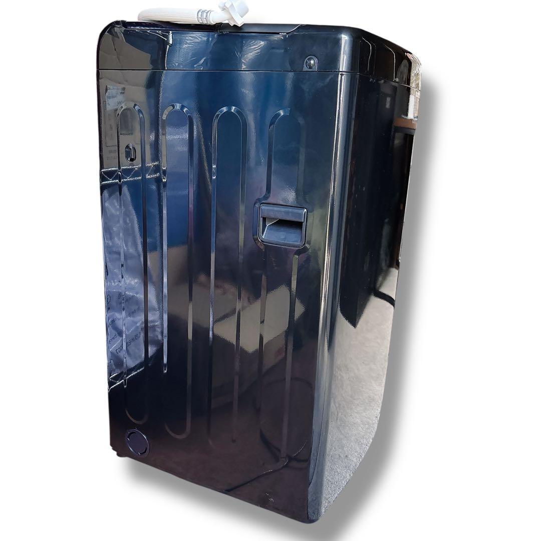 使用期間2ヶ月程度 Haier 全自動洗濯機 JW-U55MK 5.5kg 黒